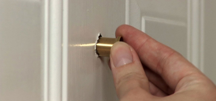 peephole door repair in Yucca Valley